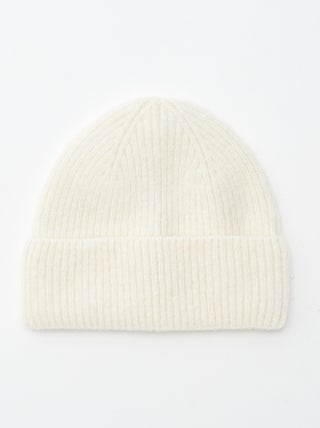 Gorro canelado com dobra