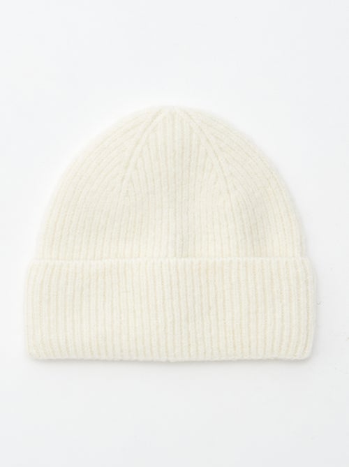 Gorro canelado com dobra - Kiabi Gorro canelado com dobra - Kiabi