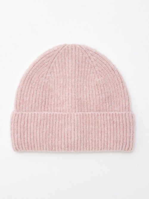 Gorro canelado com dobra - Kiabi