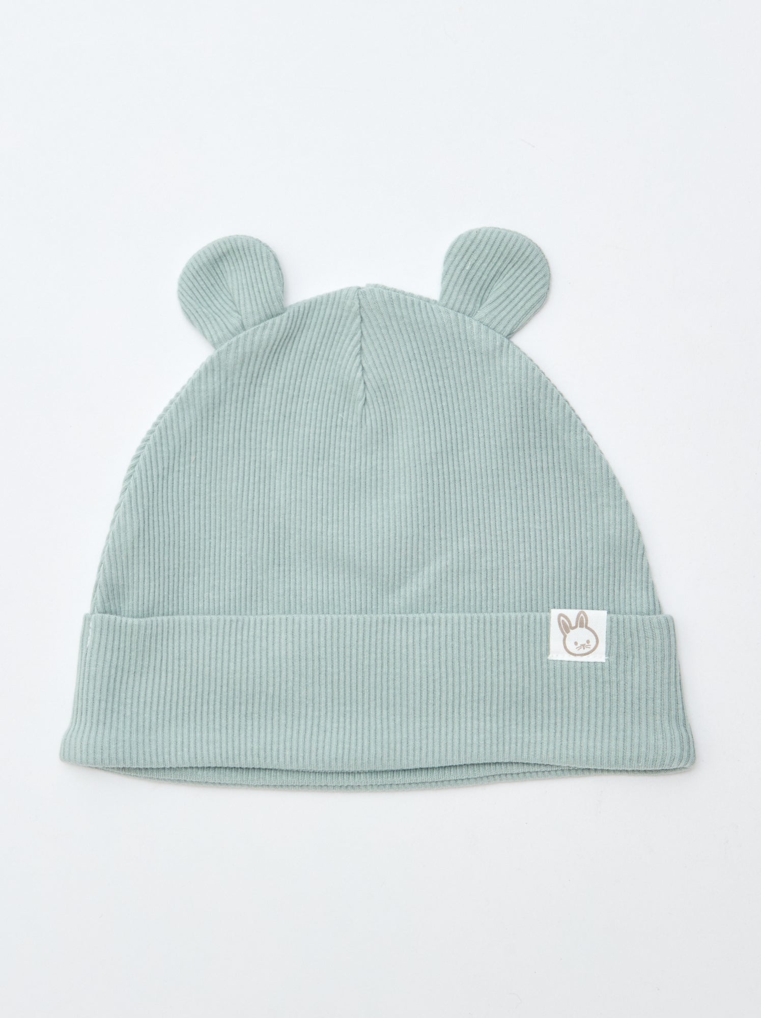 Gorro canelado com orelhas fantasia