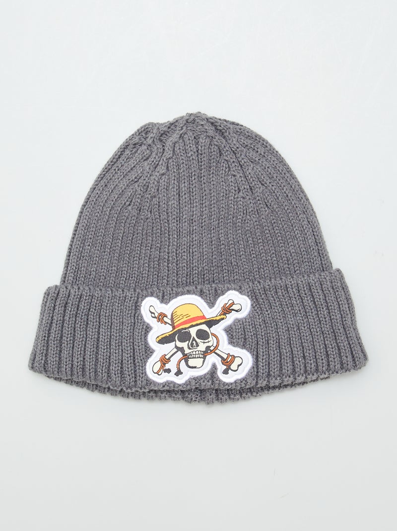 Gorro canelado 'One piece' CINZA - Kiabi