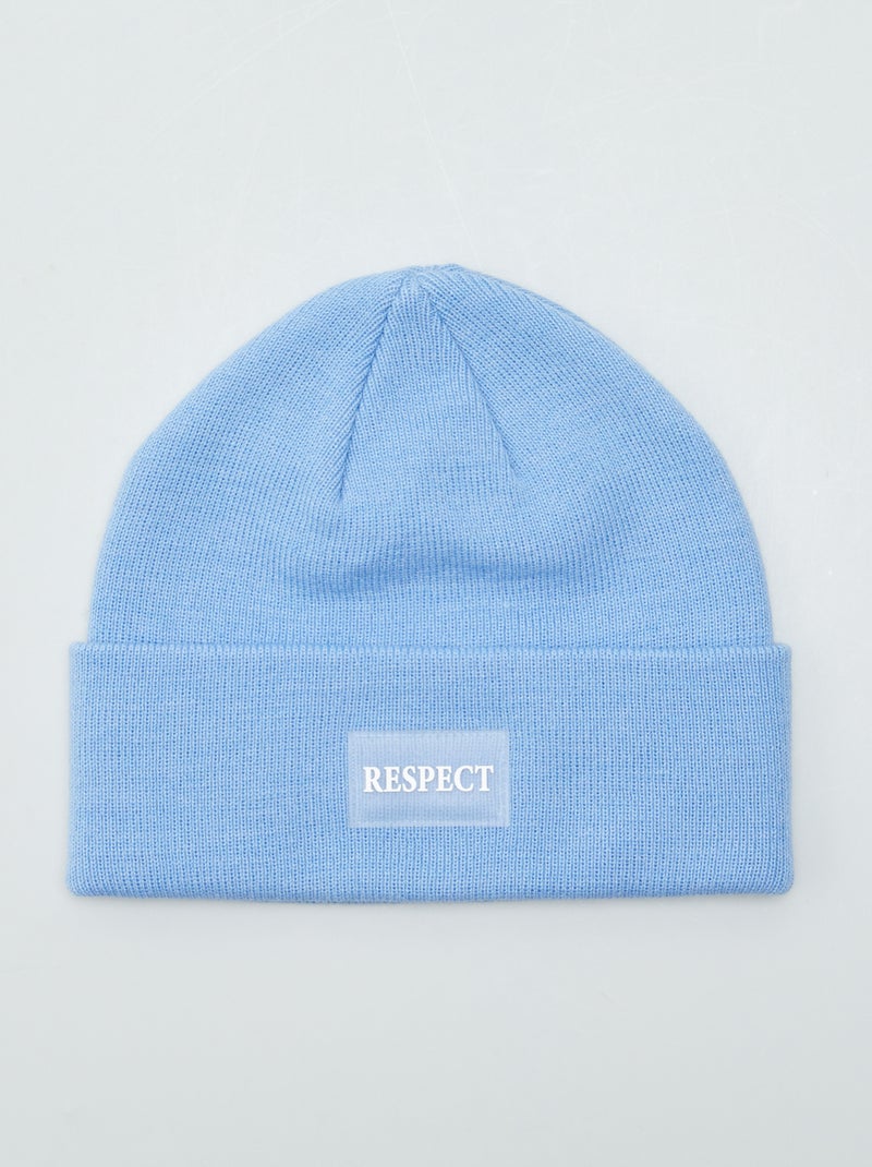 Gorro clássico AZUL - Kiabi