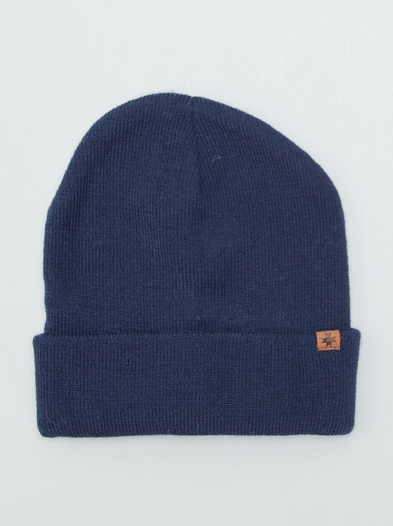 Gorro clássico AZUL - Kiabi