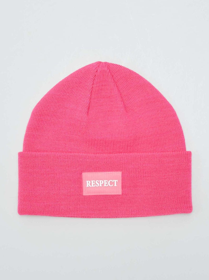Gorro clássico VERMELHO - Kiabi