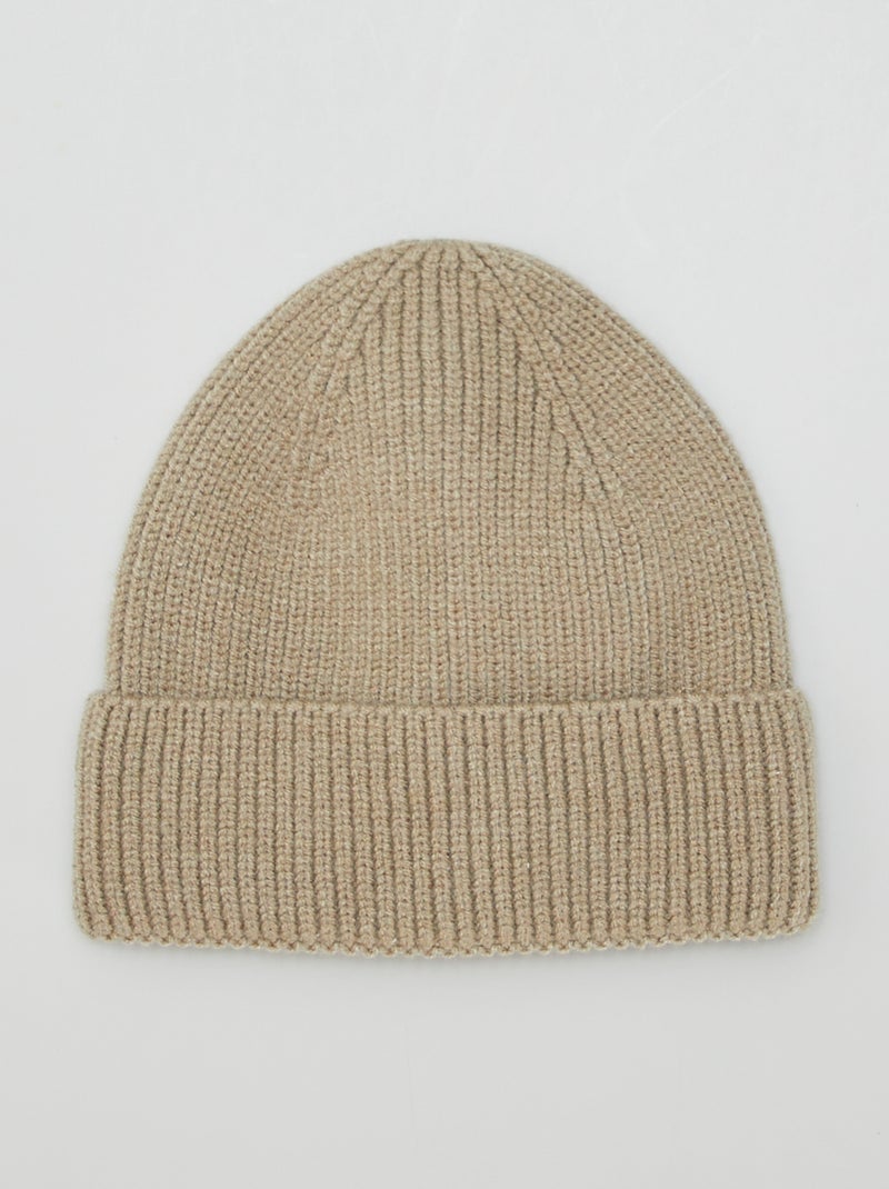 Gorro com dobra VERDE - Kiabi