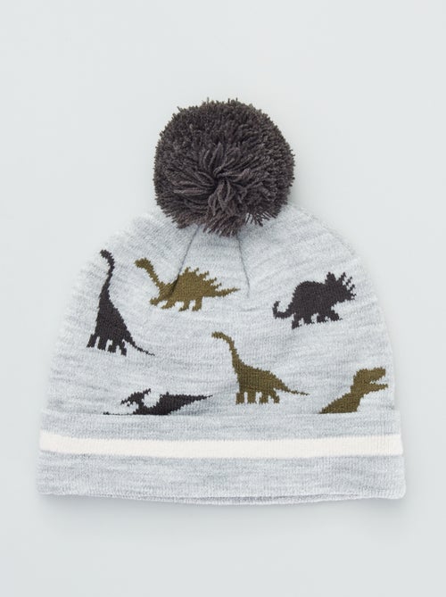 Gorro com pompom 'dinossauro' - Kiabi