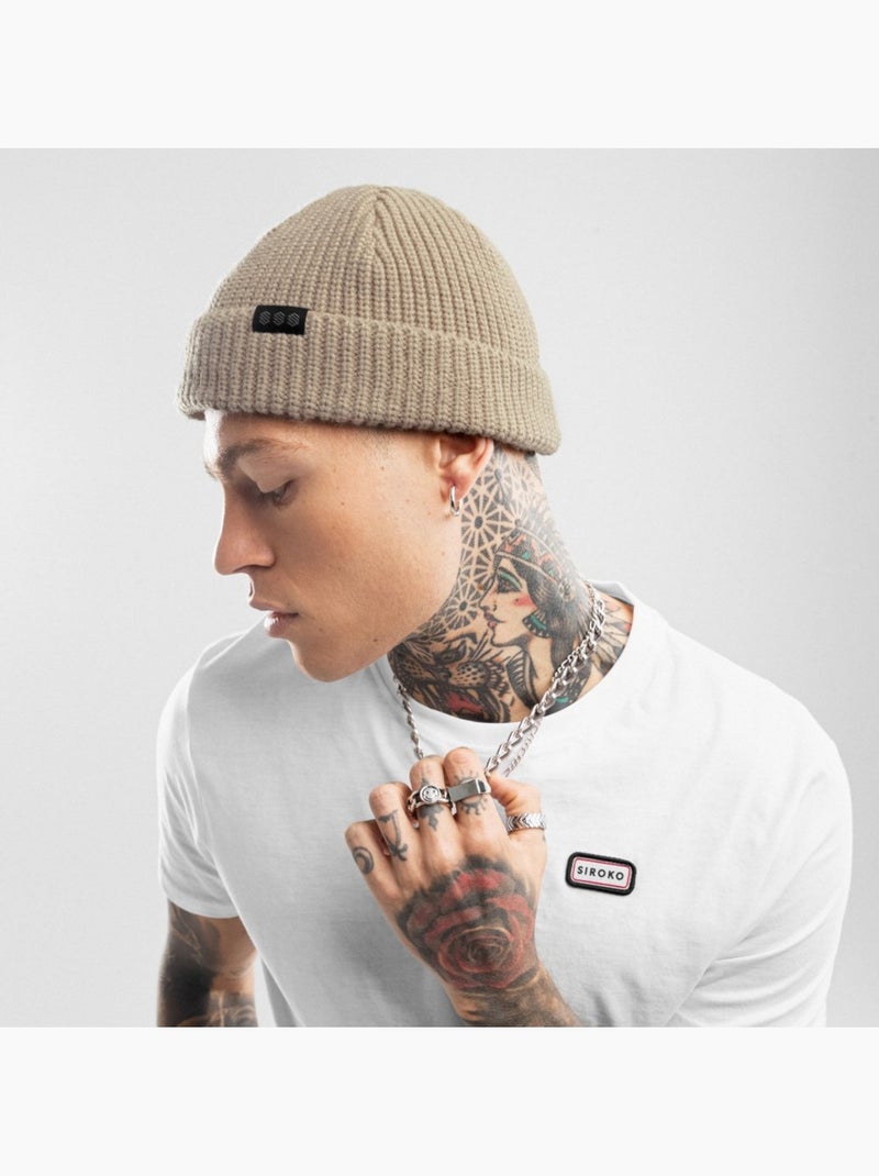 Gorro curto de inverno Bege - Kiabi