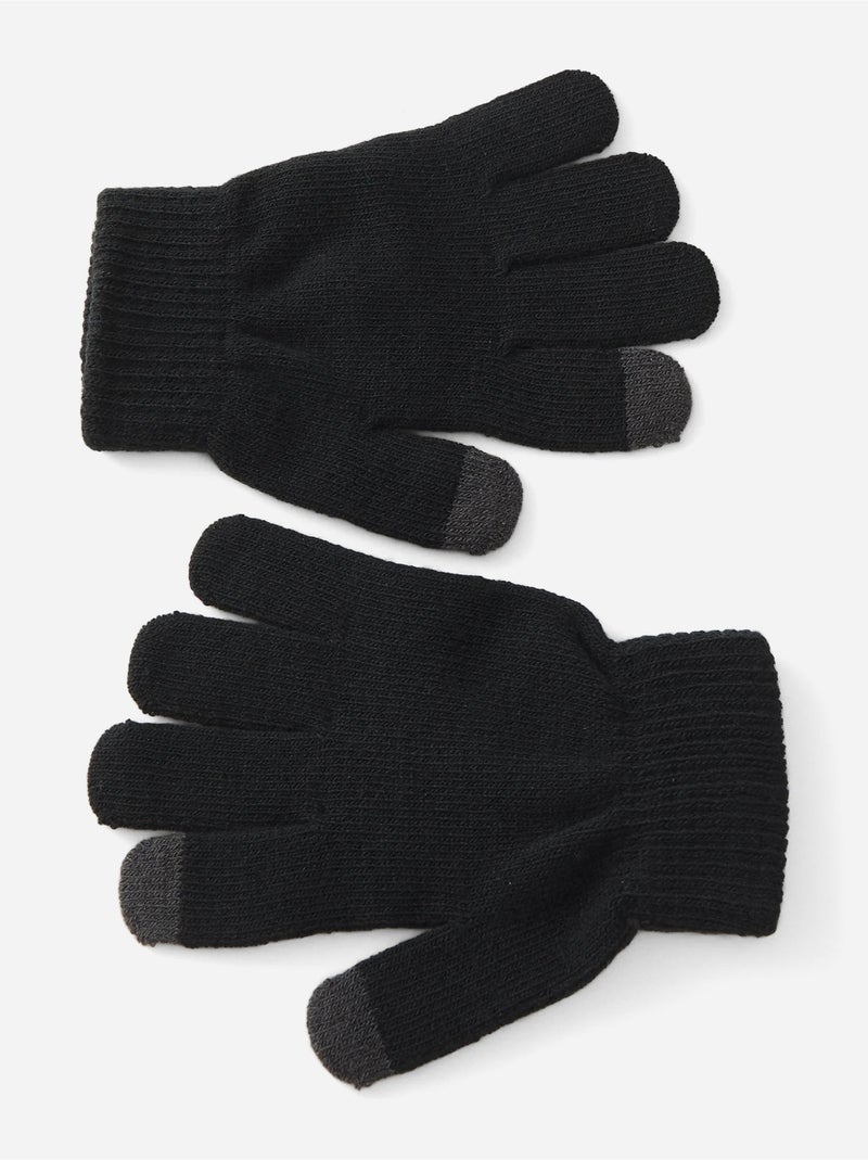 Gorro de 2 peças - jordan Preto - Kiabi