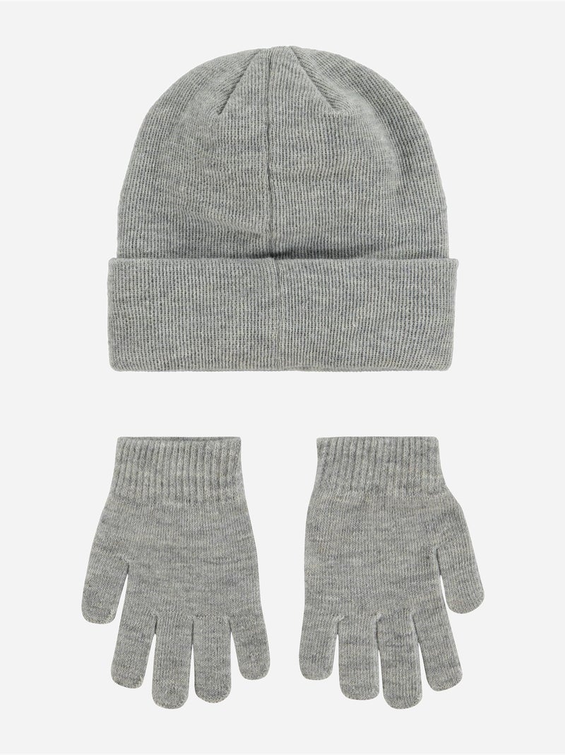 Gorro de 2 peças - nike Cinza - Kiabi