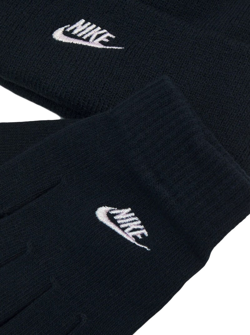 Gorro de 2 peças - nike Preto - Kiabi
