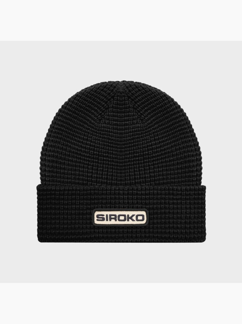 Gorro de caminhada em malha waffle Preto - Kiabi