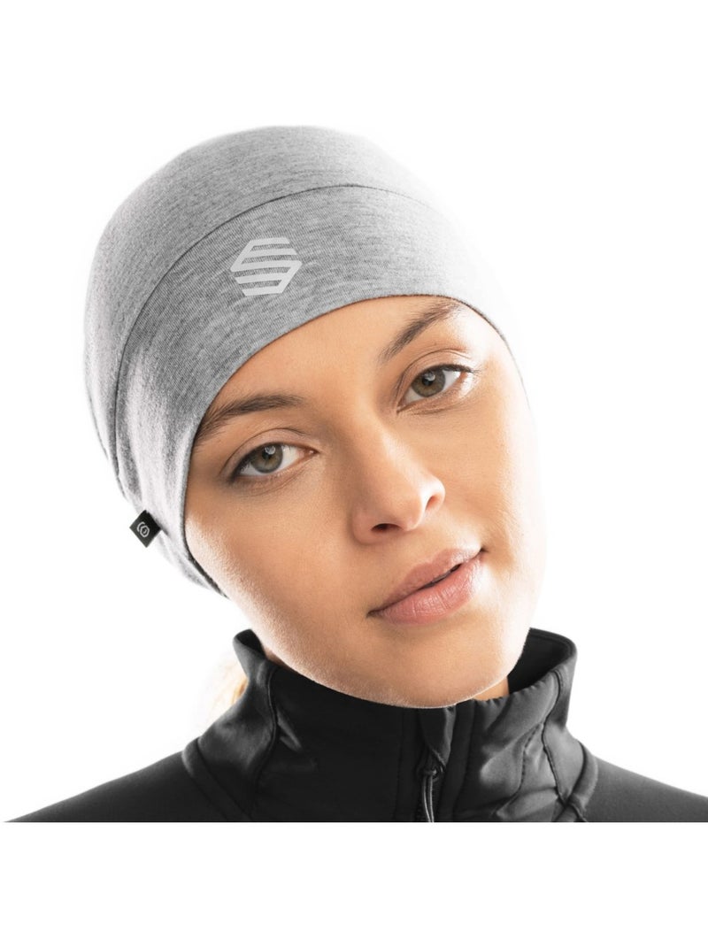 Gorro de corrida Branco Cinza - Kiabi