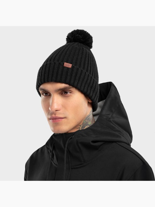Gorro de inverno com pompom - Kiabi