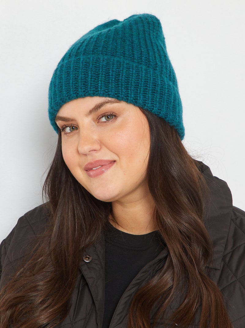 Gorro  de lã VERDE - Kiabi