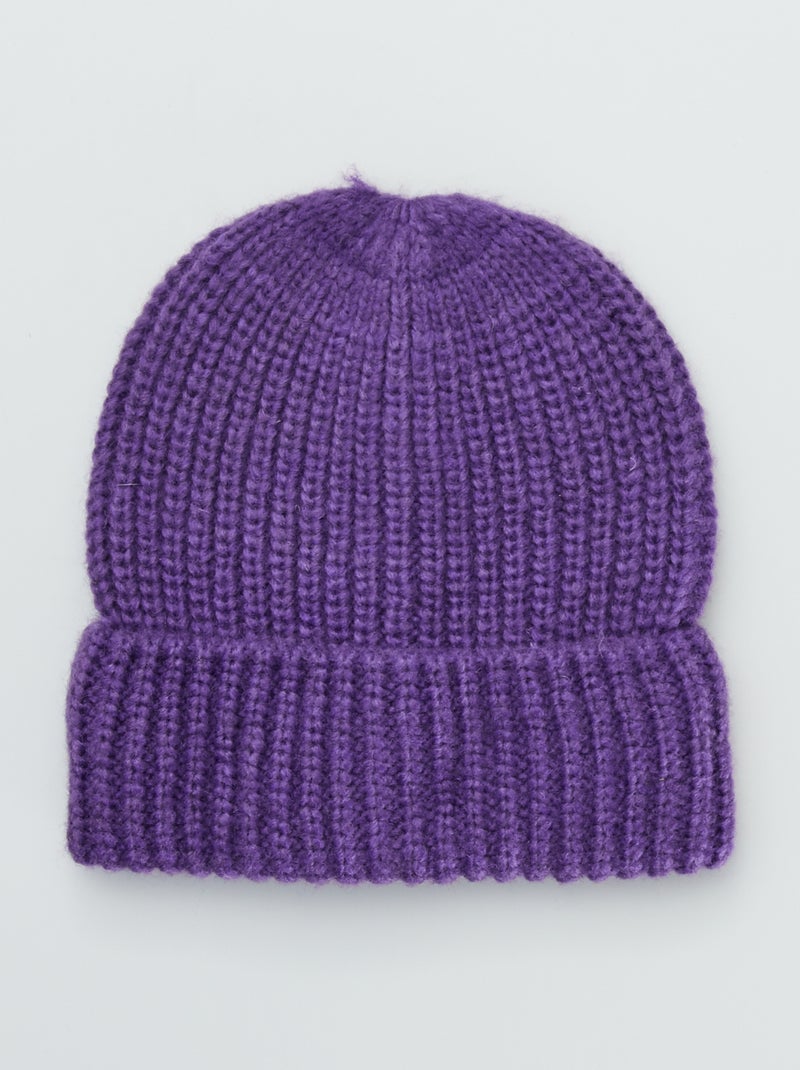 Gorro  de lã VIOLETA - Kiabi