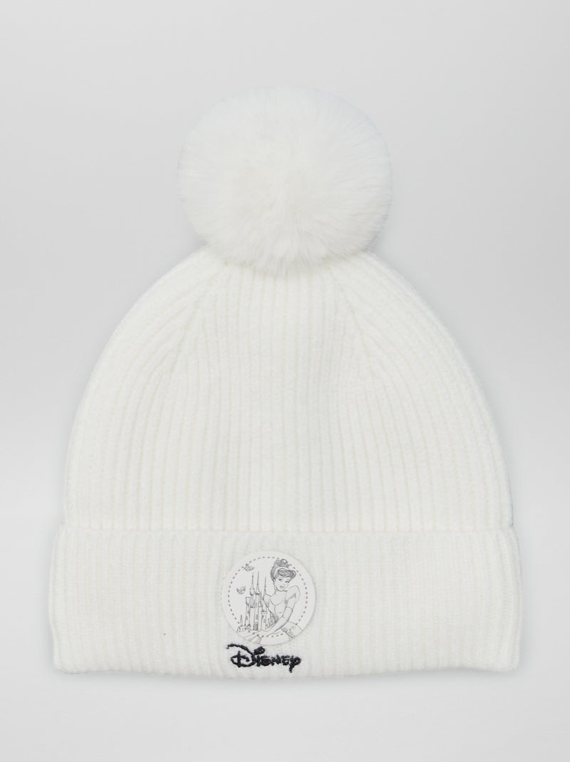 Gorro de malha  - 100 anos da 'Disney' BRANCO - Kiabi