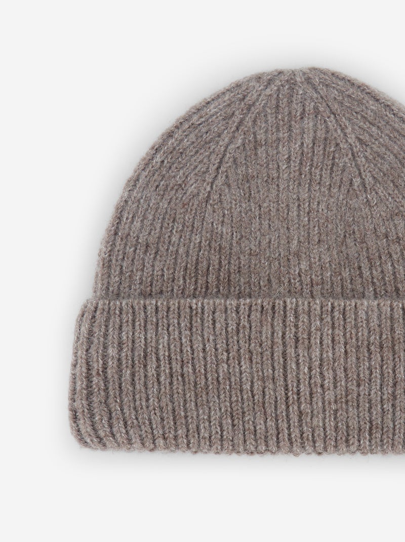 Gorro de malha grossa Castanho - Kiabi