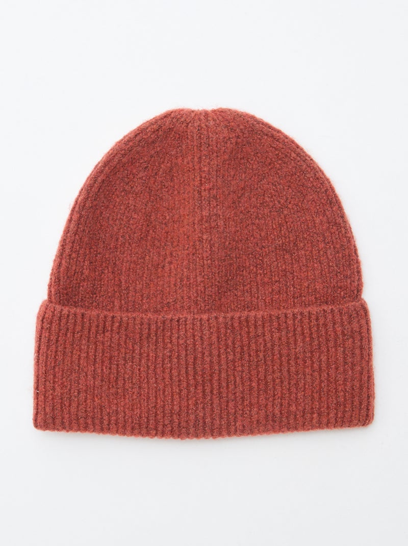 Gorro de malha Laranja - Kiabi
