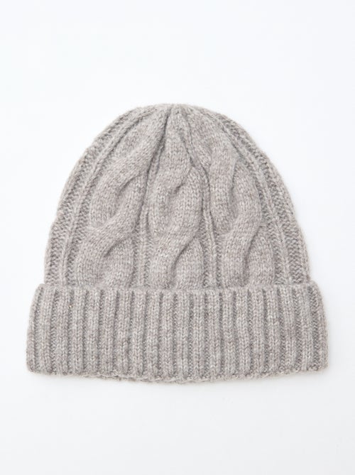 Gorro de malha torcida - Kiabi