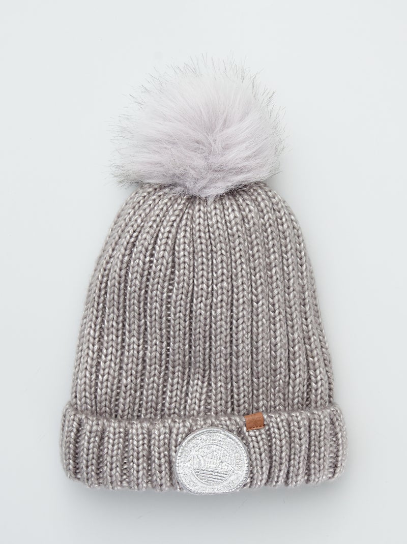 Gorro de malha torcida CINZA - Kiabi