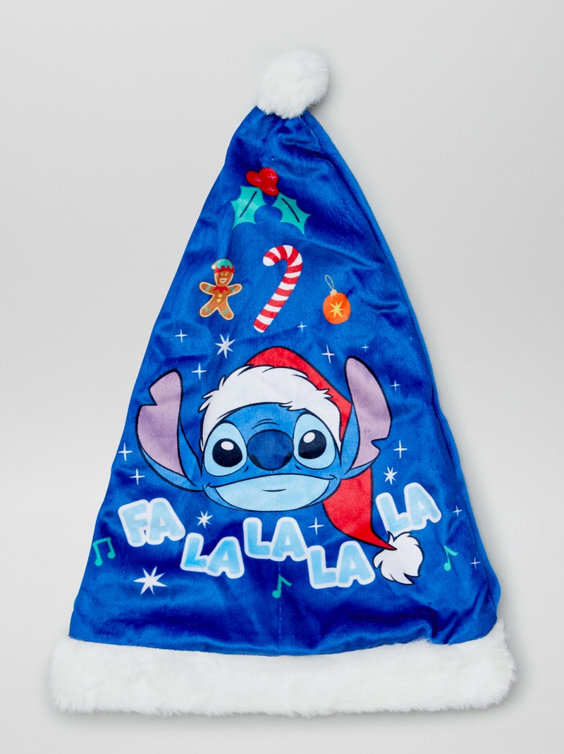 Gorro de Natal 'Stitch' Azul - Kiabi