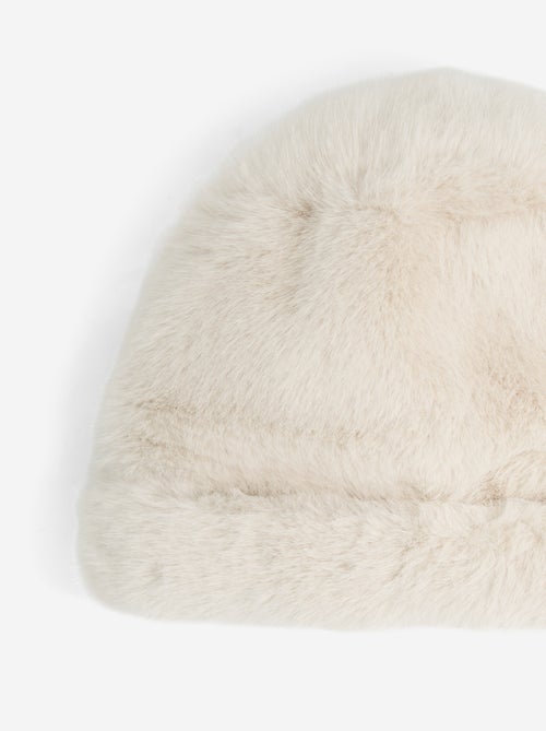 Gorro de pelo sintético - Kiabi Gorro de pelo sintético - Kiabi