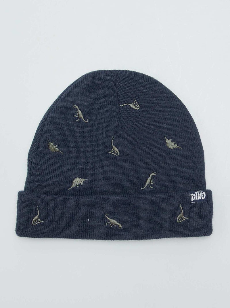 Gorro 'Dinossauro' AZUL - Kiabi