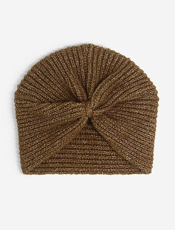 Gorro em forma de turbante