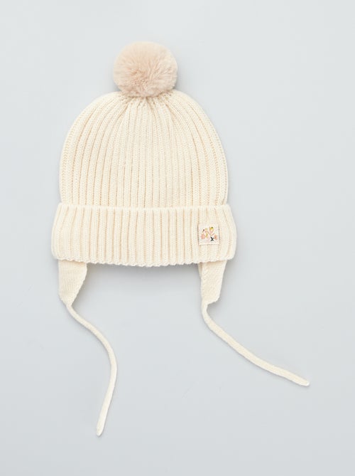 Gorro em malha canelada - Kiabi