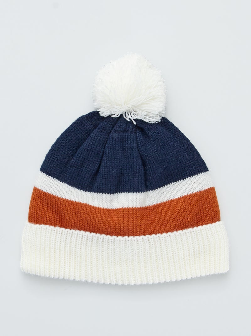 Gorro em malha jersey BRANCO - Kiabi