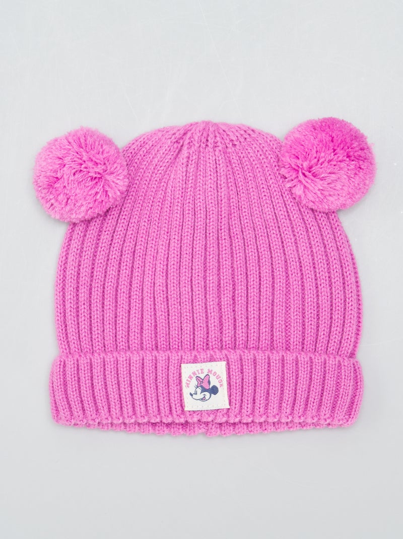 Gorro em malha jersey 'Minnie' ROSA - Kiabi