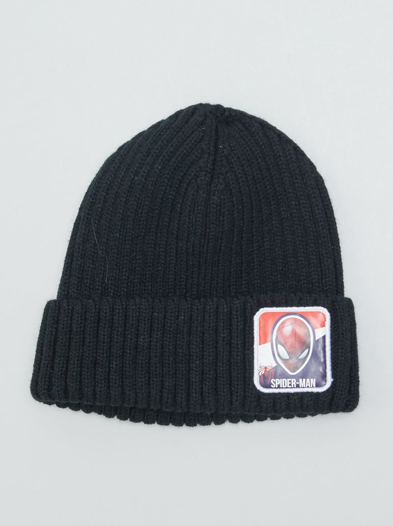 Gorro em malha nervurada Homem-Aranha AZUL - Kiabi