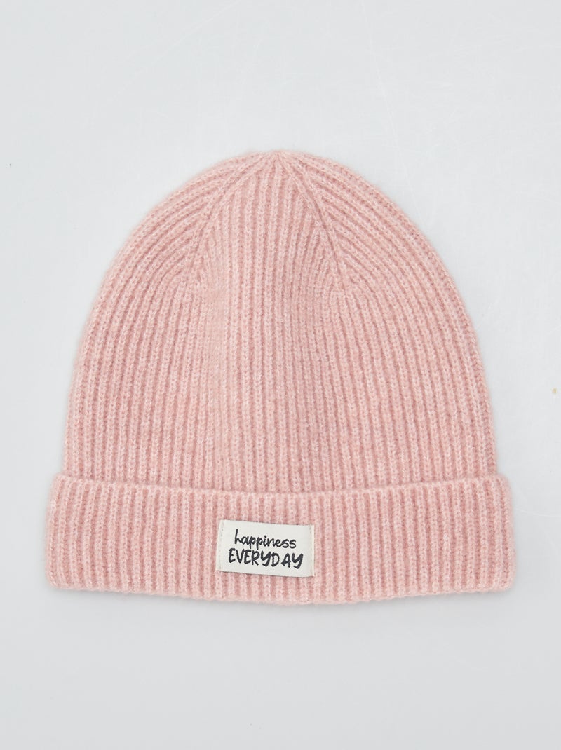 Gorro em malha ROSA - Kiabi