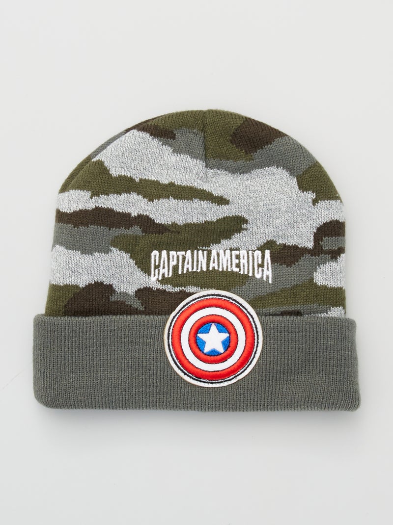 Gorro estampado 'Capitão América' CAQUI - Kiabi