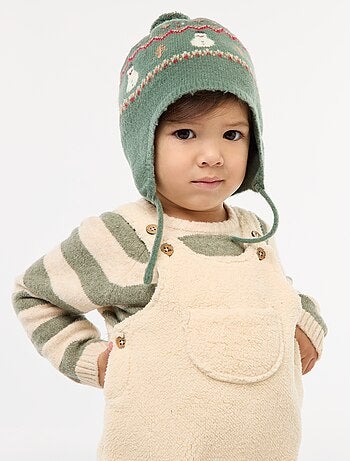 Gorro estilo peruano com motivo de 'Natal'