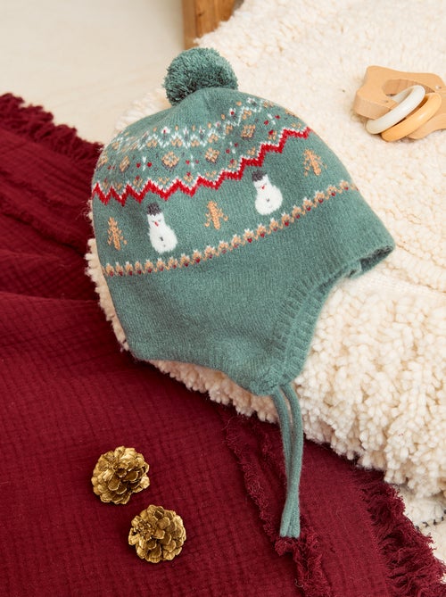 Gorro estilo peruano com motivo de 'Natal' - Kiabi