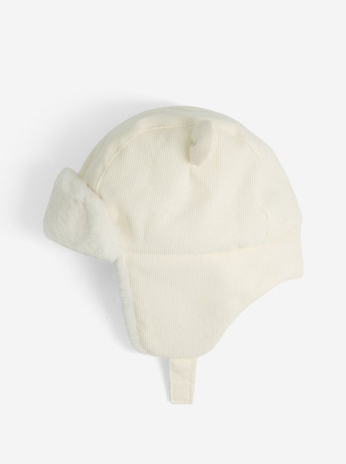 Gorro forrado com orelhas divertidas na parte superior - Kiabi