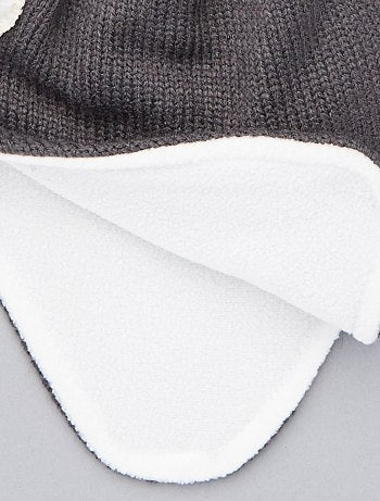 Gorro forrado com tapa-orelhas - Kiabi
