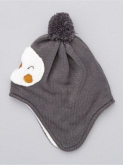 Gorro forrado com tapa-orelhas - Kiabi