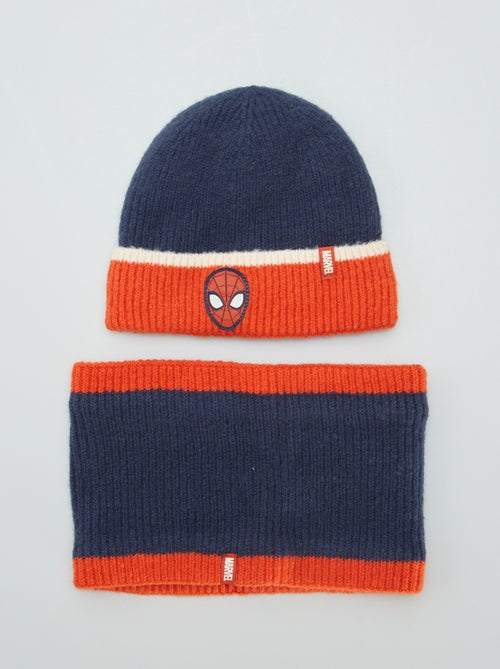 Gorro + gola 'Homem Aranha' - Kiabi