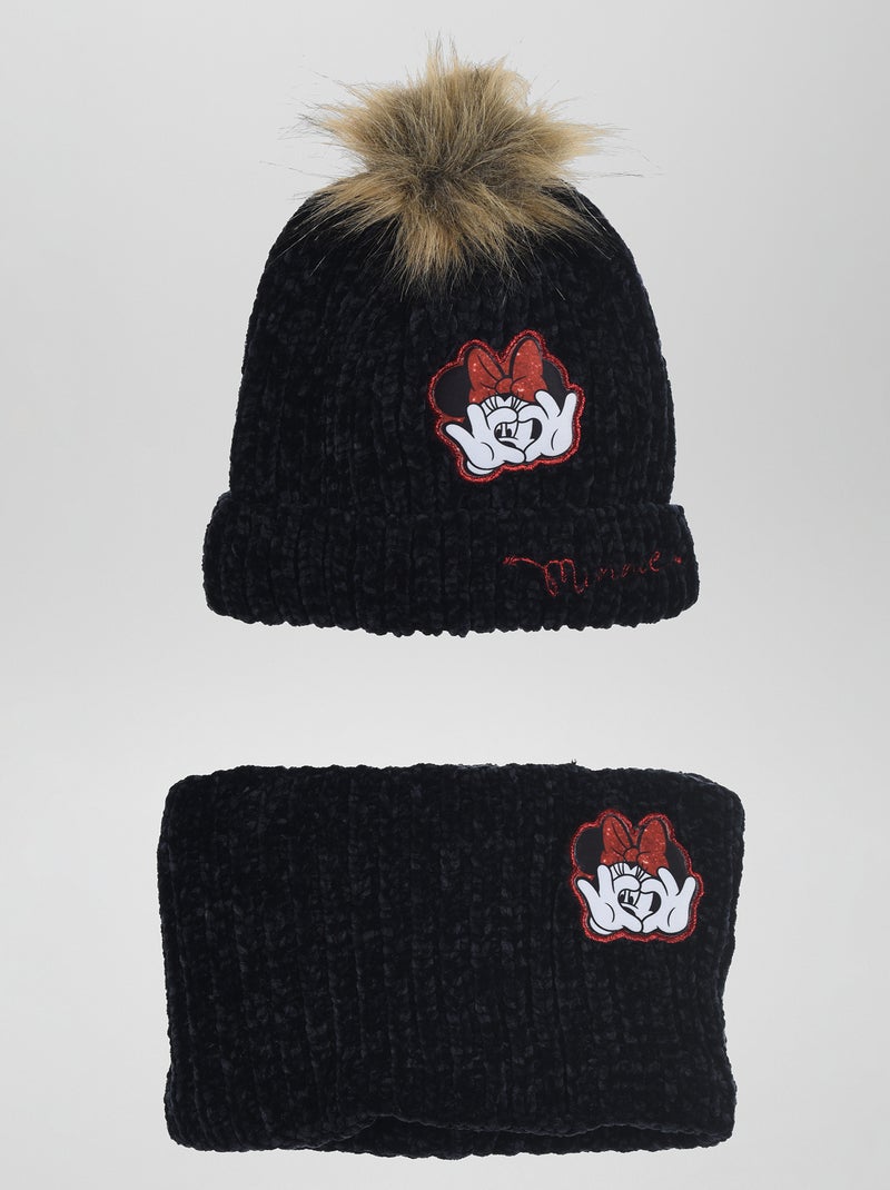 Gorro + gola 'Minnie' Preto - Kiabi