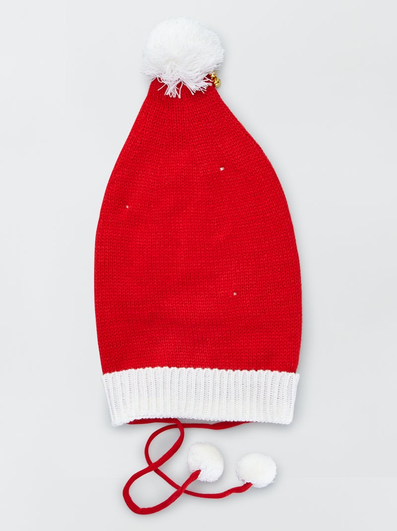 Gorro LEDs de Natal Branco - Kiabi