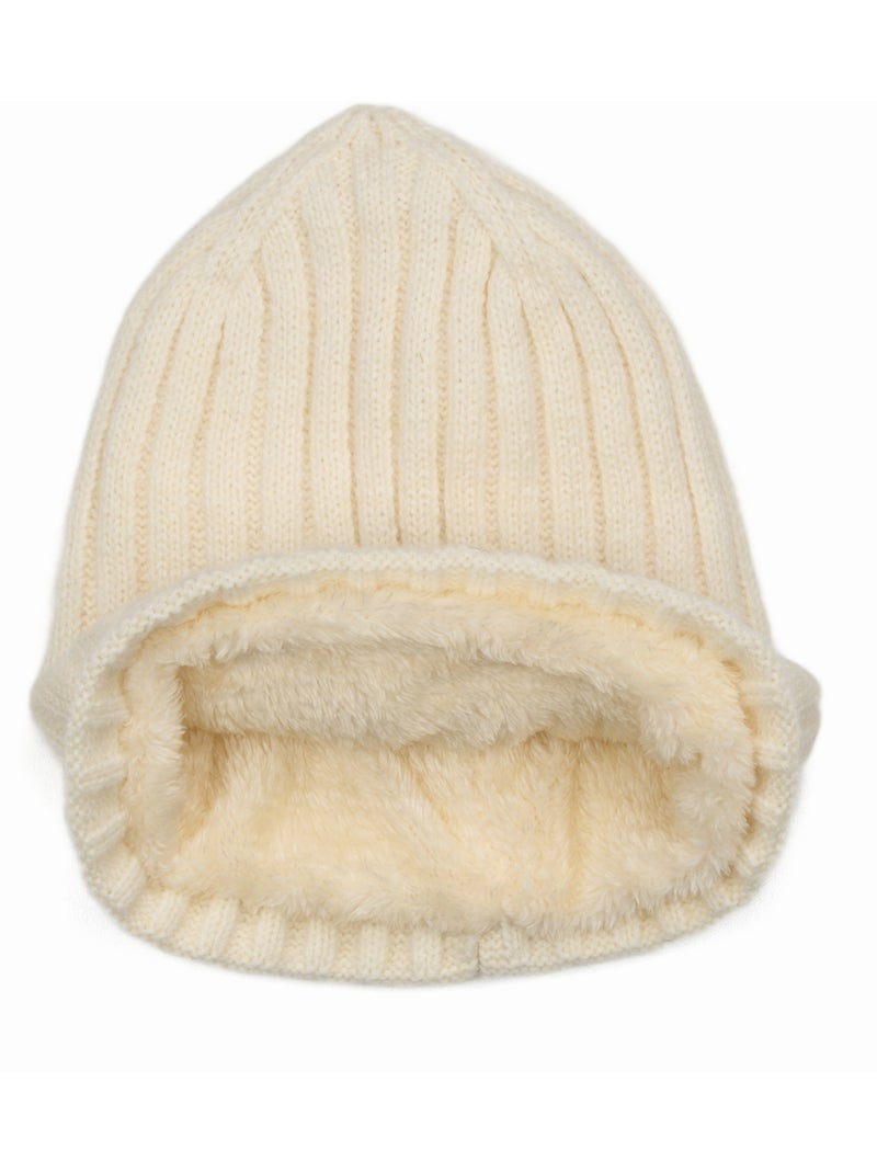 Gorro liso - bill tornade Branco sujo - Kiabi