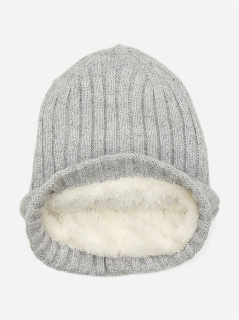 Gorro liso - bill tornade Cinza - Kiabi