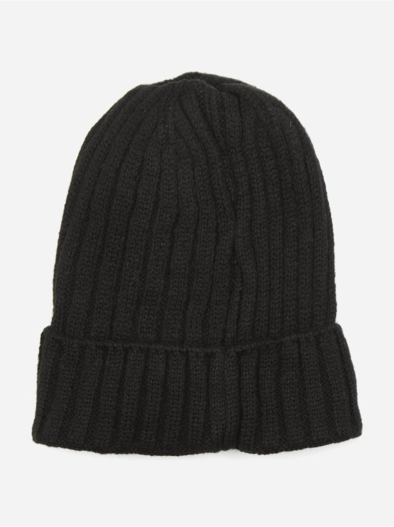 Gorro liso - bill tornade Preto - Kiabi