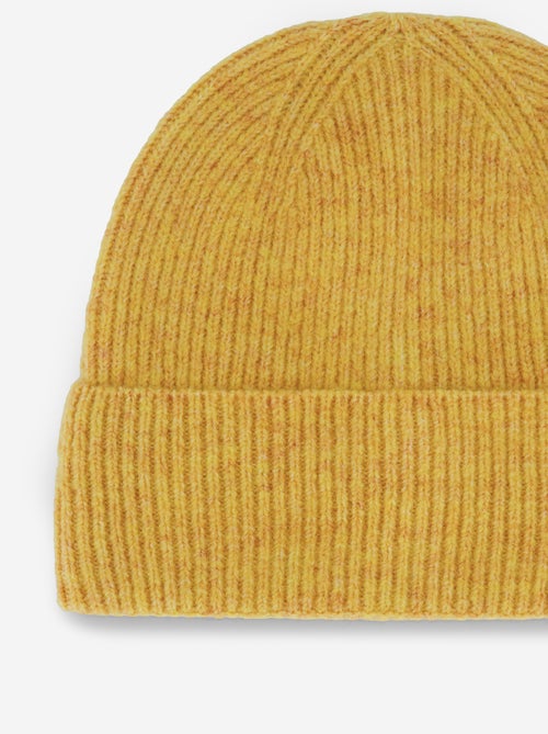 Gorro liso com dobra - Kiabi