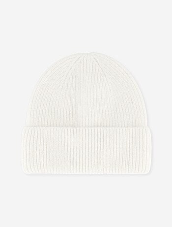 Gorro liso com dobra