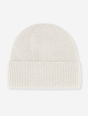 Gorro liso com dobra
