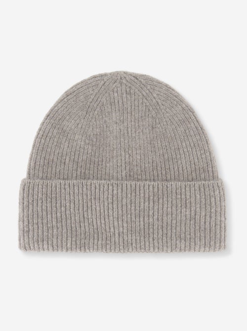 Gorro liso com dobra - Kiabi