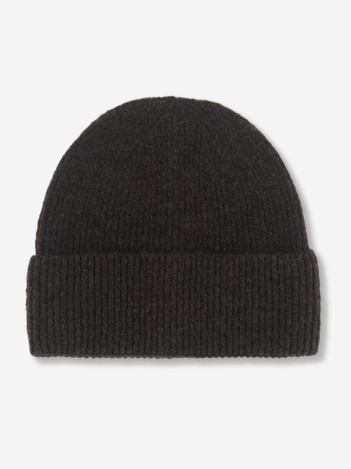 Gorro liso com dobra - Kiabi